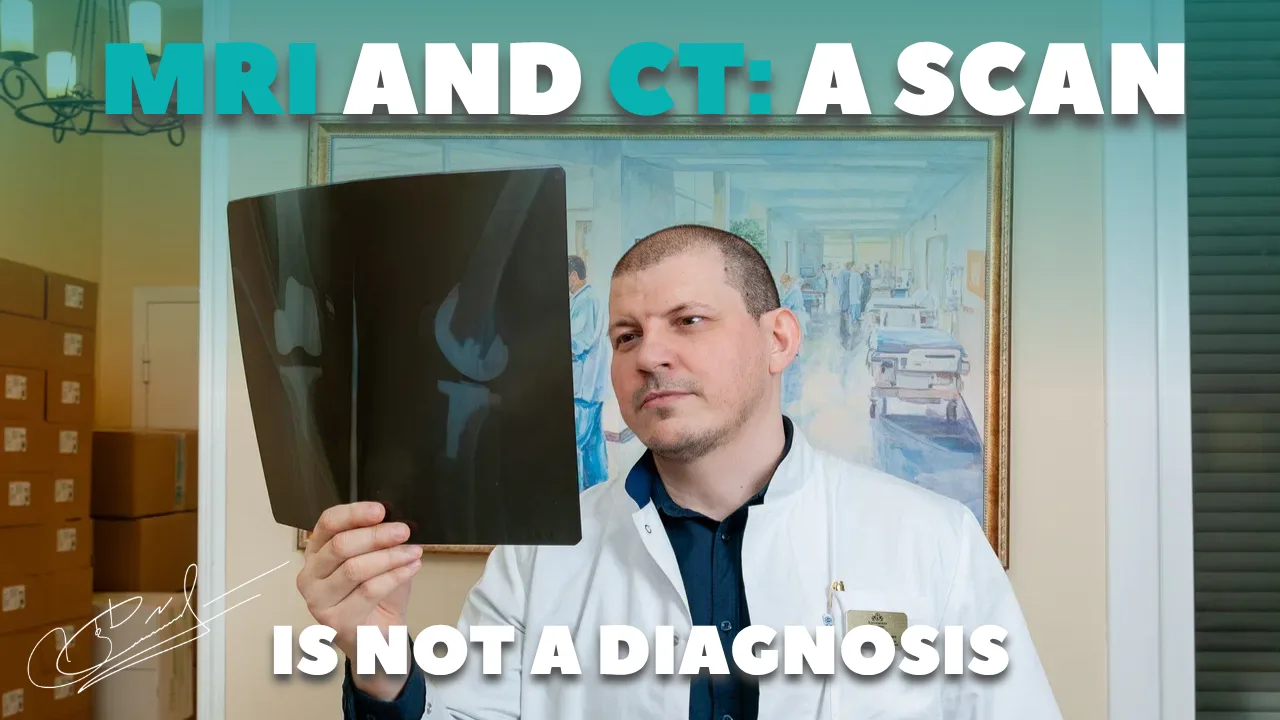 Errors in interpreting MRI and CT scans of joints: why imaging is not a diagnosis