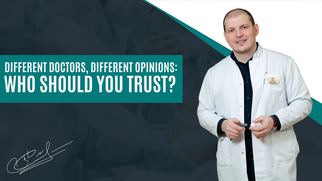 Different doctors, different opinions: who should you trust when choosing joint treatment?