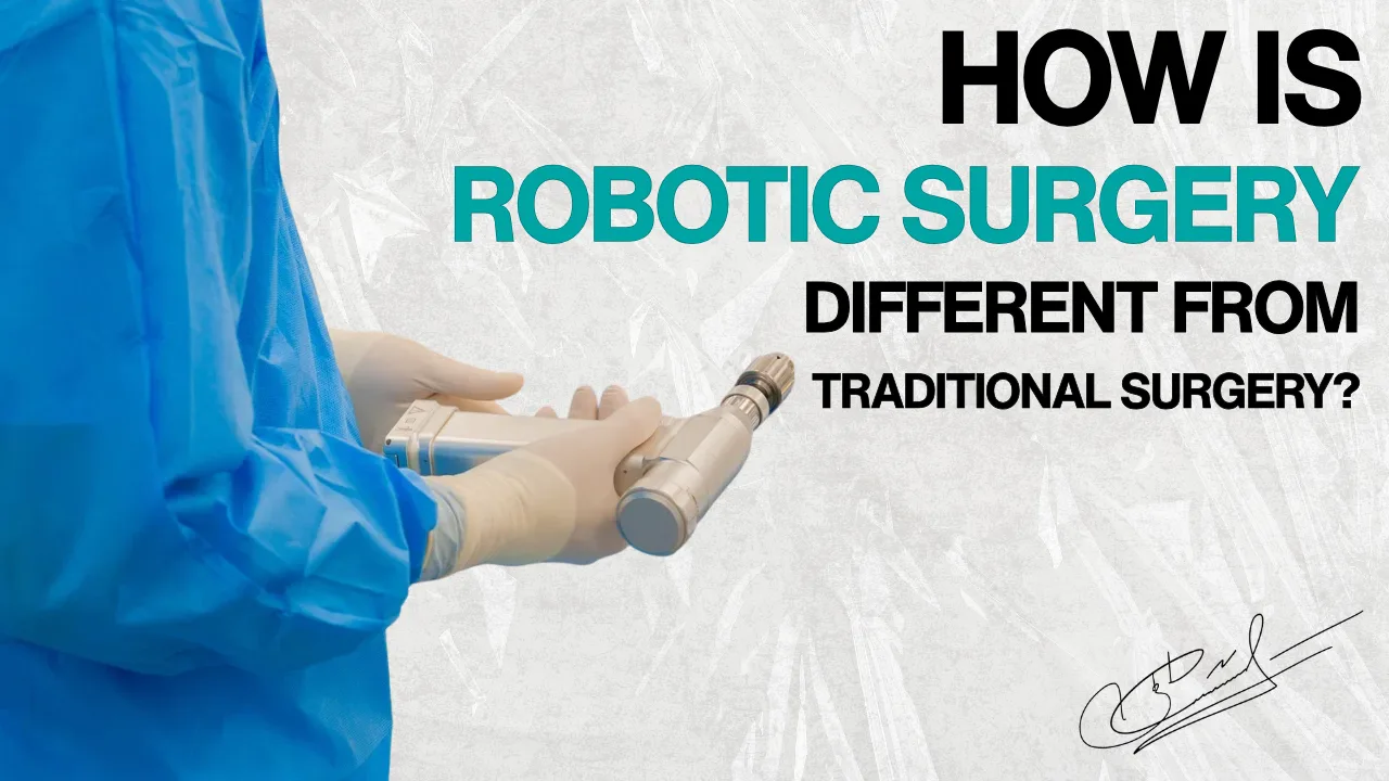 How robotic surgery differs from traditional surgery