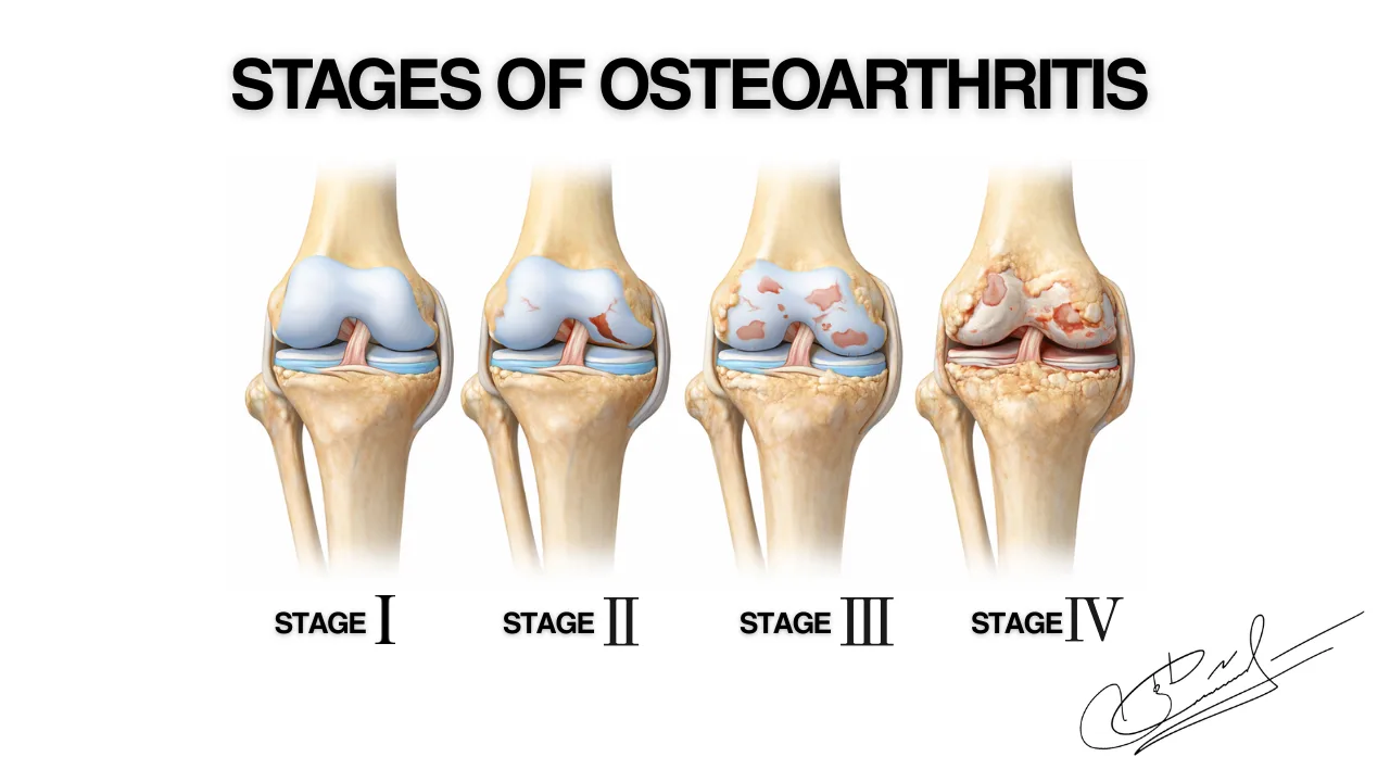 Stages of osteoarthritis: how the joint changes over time