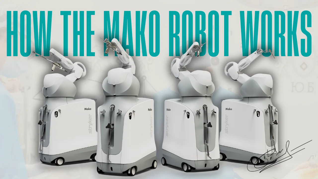 How the MAKO robot works in joint replacement