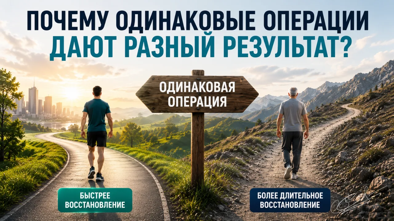 Почему одинаковые операции дают разный результат у разных пациентов?