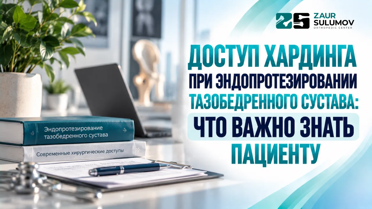 Доступ Хардинга при эндопротезировании тазобедренного сустава: что важно знать пациенту